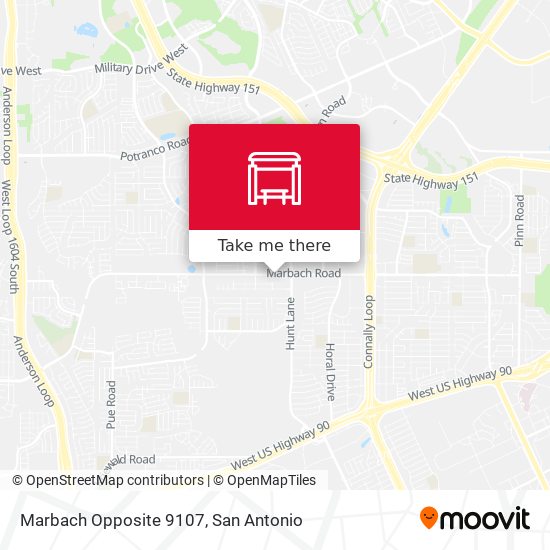 Marbach Opposite 9107 map