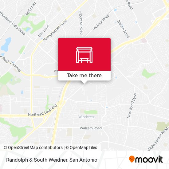 Randolph & South Weidner map