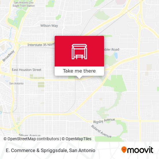 E. Commerce & Spriggsdale map