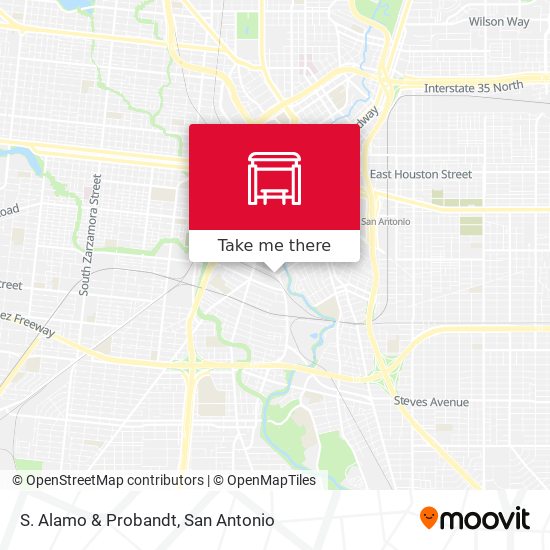 S. Alamo & Probandt map