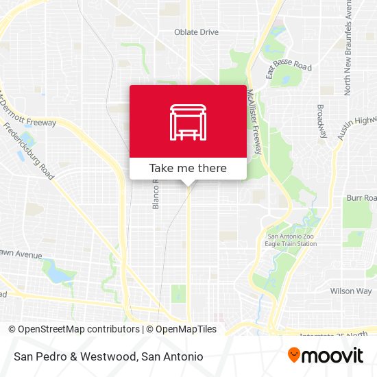 San Pedro & Westwood map
