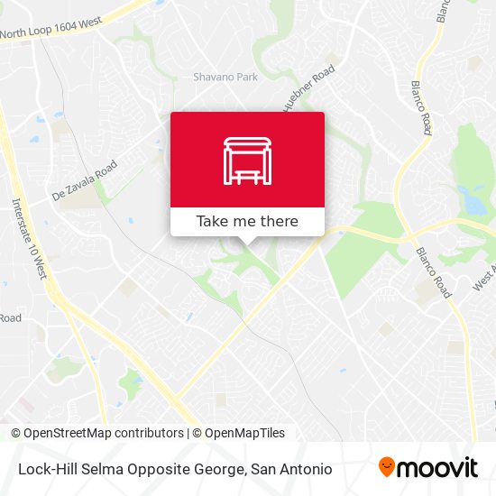 Lock-Hill Selma Opposite George map