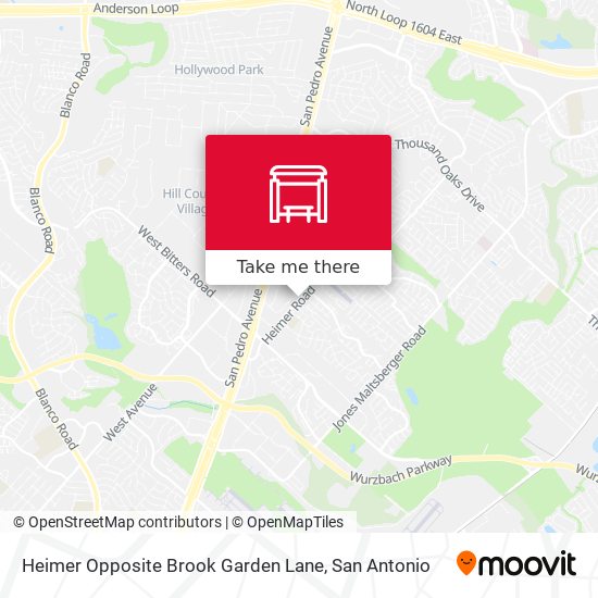 Heimer Opposite Brook Garden Lane map