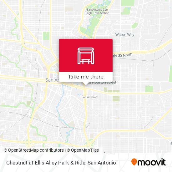 Chestnut at Ellis Alley Park & Ride map