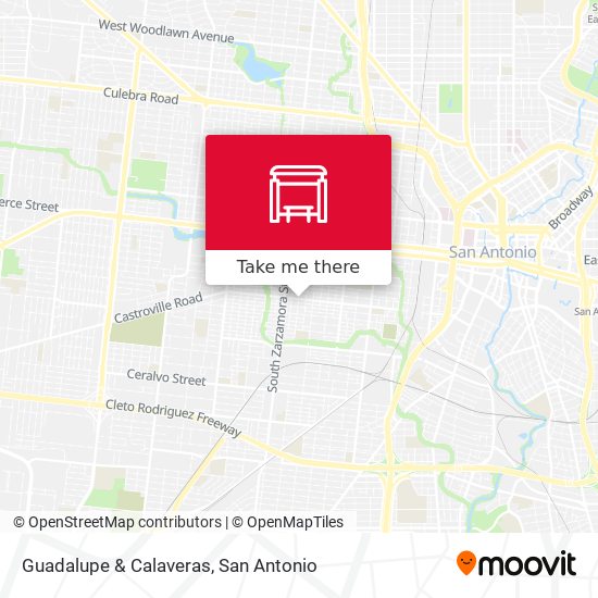 Guadalupe & Calaveras map