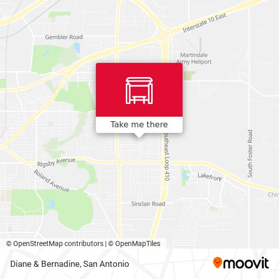 Mapa de Diane & Bernadine