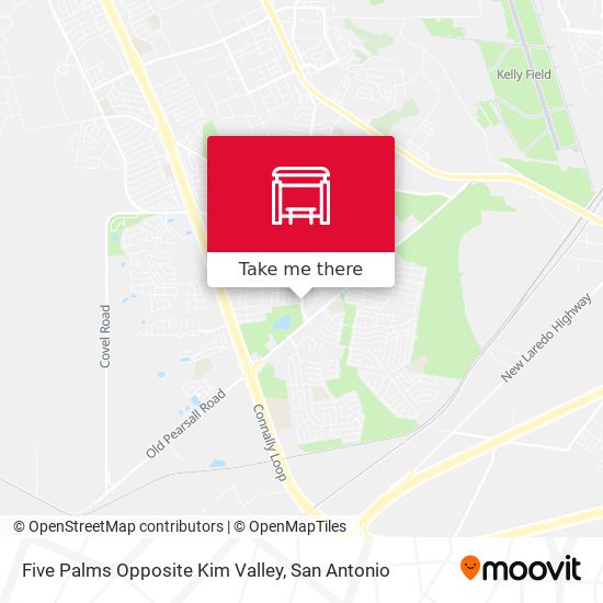 Five Palms Opposite Kim Valley map