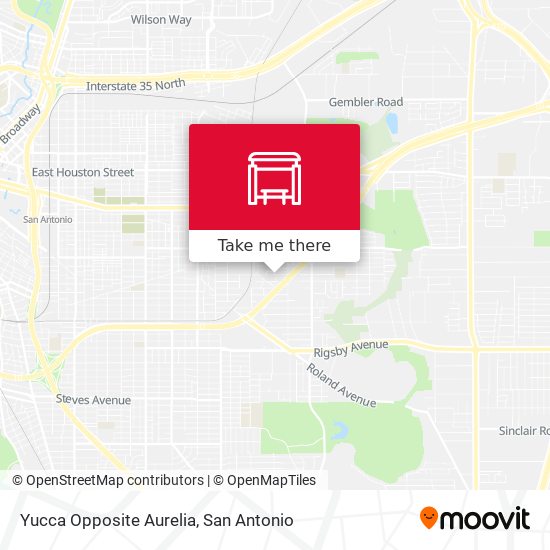 Yucca Opposite Aurelia map