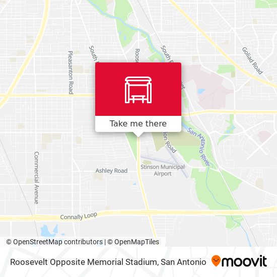 Roosevelt Opposite Memorial Stadium map