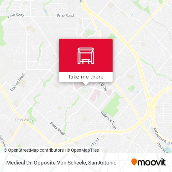 Mapa de Medical Dr. Opposite Von Scheele