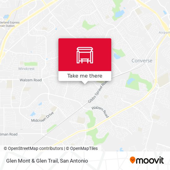Glen Mont & Glen Trail map