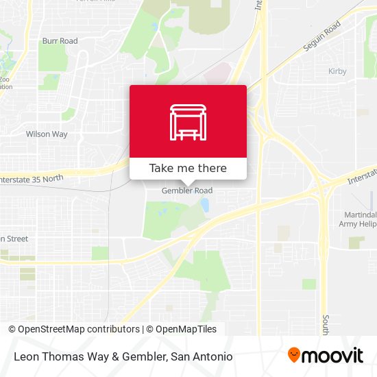 Mapa de Leon Thomas Way & Gembler