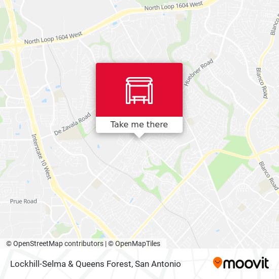Mapa de Lockhill-Selma & Queens Forest