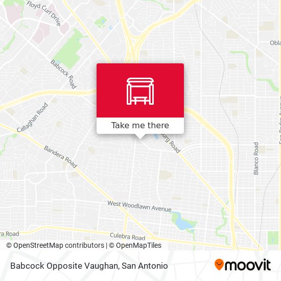 Babcock Opposite Vaughan map