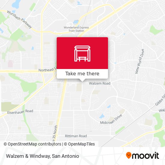 Mapa de Walzem & Windway