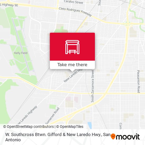 W. Southcross Btwn. Gifford & New Laredo Hwy. map