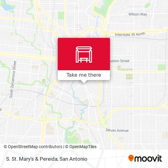 S. St. Mary's & Pereida map