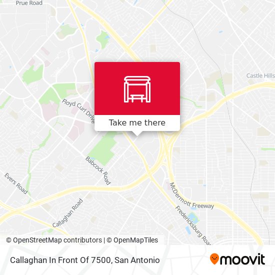 Mapa de Callaghan In Front Of 7500