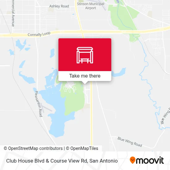 Club House Blvd & Course View Rd map