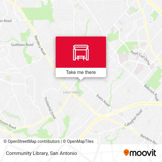 Mapa de Community Library