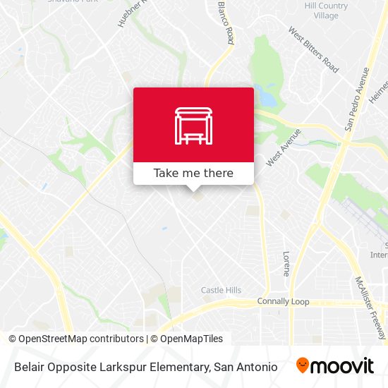 Mapa de Belair Opposite Larkspur Elementary