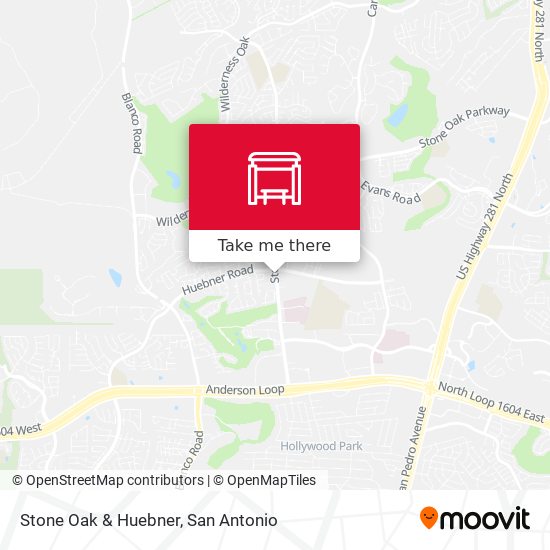 Mapa de Stone Oak & Huebner