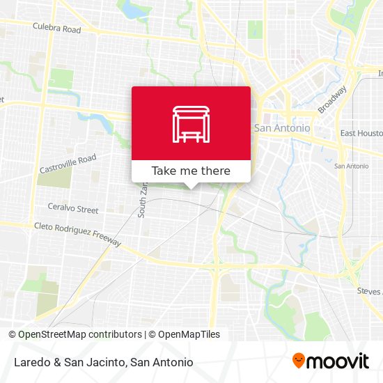 Mapa de Laredo & San Jacinto