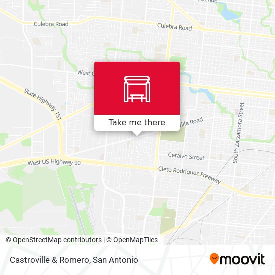 Castroville & Romero map