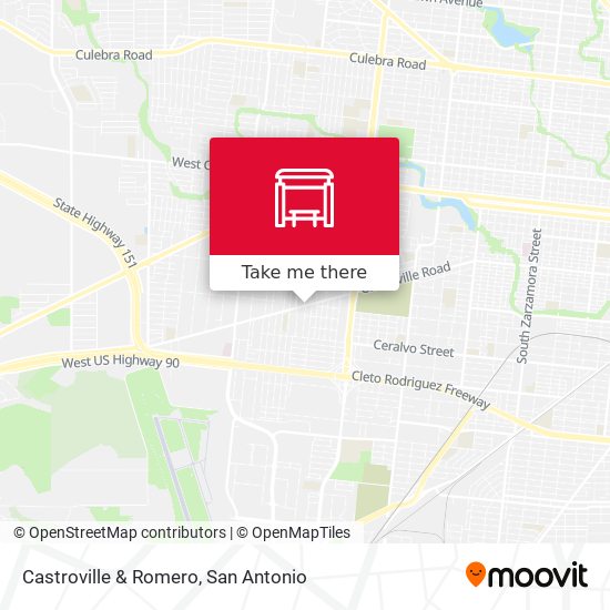 Mapa de Castroville & Romero