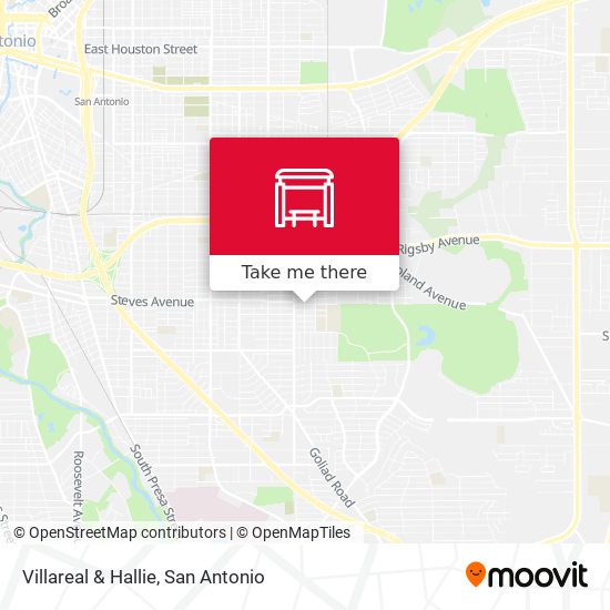 Villareal & Hallie map