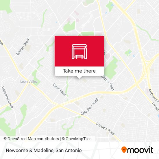 Mapa de Newcome & Madeline
