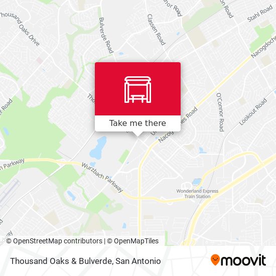 Mapa de Thousand Oaks & Bulverde