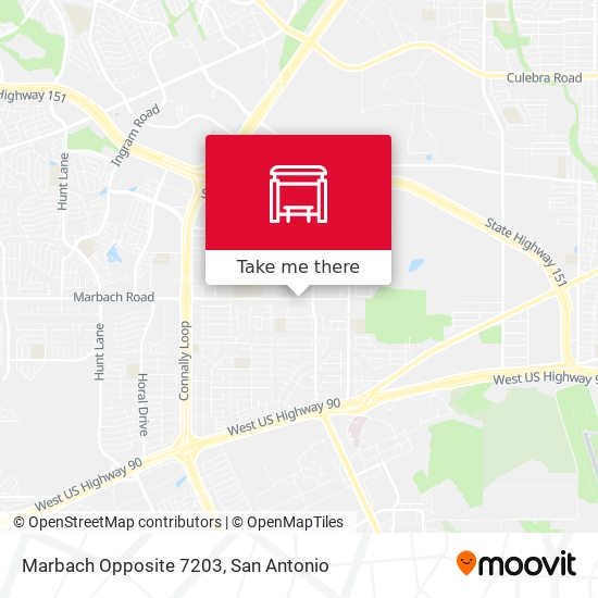 Mapa de Marbach Opposite 7203