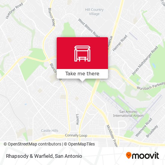 Mapa de Rhapsody & Warfield