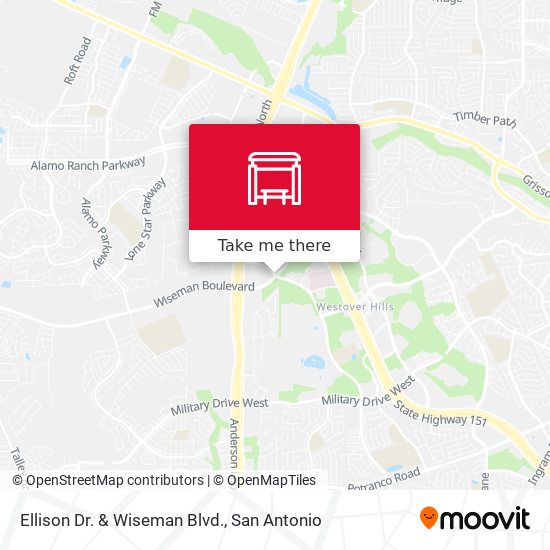 Mapa de Ellison Dr. & Wiseman Blvd.