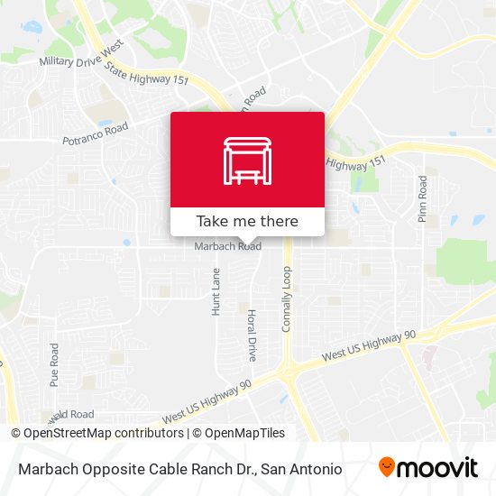 Marbach Opposite Cable Ranch Dr. map