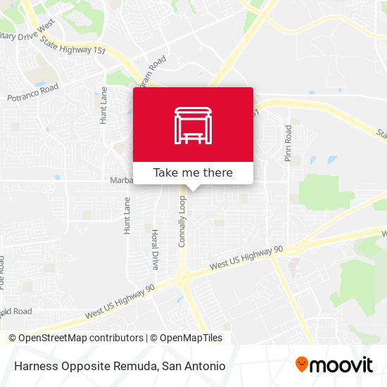 Harness Opposite Remuda map