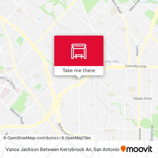 Mapa de Vance Jackson Between Kerrybrook An