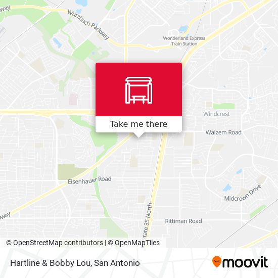 Hartline & Bobby Lou map