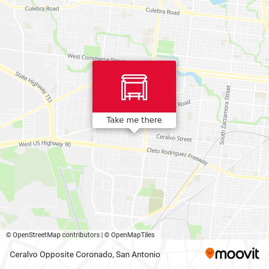 Ceralvo Opposite Coronado map