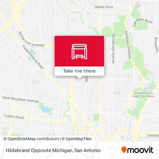 Hildebrand Opposite Michigan map