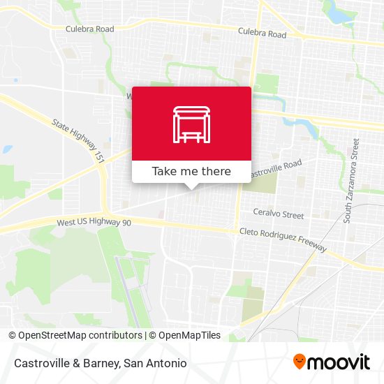 Castroville & Barney map