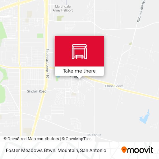 Foster Meadows Btwn. Mountain map