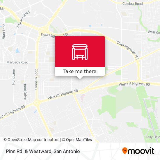 Pinn Rd. & Westward map