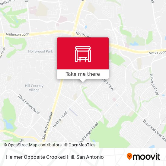 Mapa de Heimer Opposite Crooked Hill