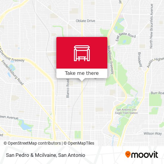 San Pedro & Mcilvaine map