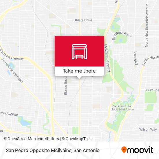 Mapa de San Pedro Opposite Mcilvaine