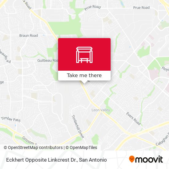 Mapa de Eckhert Opposite Linkcrest Dr.