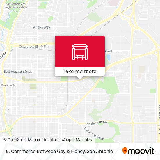 E. Commerce Between Gay & Honey map