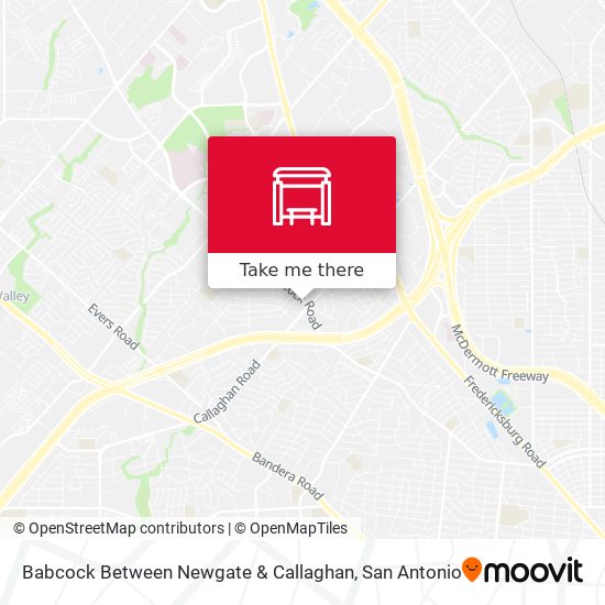 Mapa de Babcock Between Newgate & Callaghan